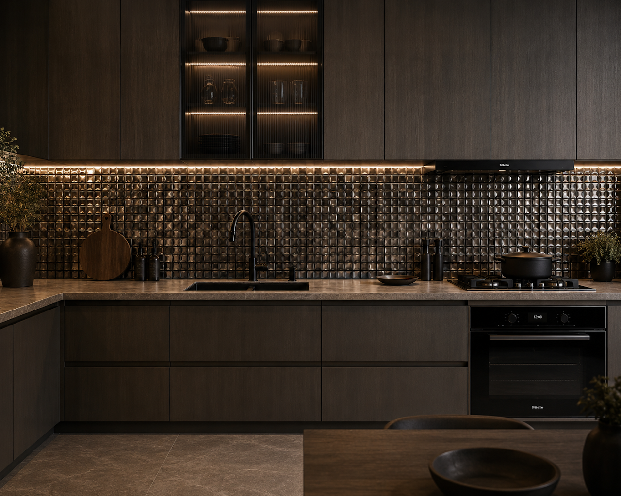بيرويا شيت صينى ليسبون 306 ح 31.8 × 31.8 سم اسود
