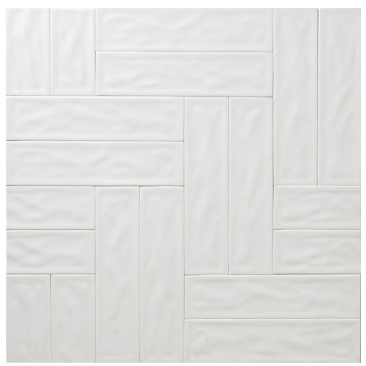 Gemma Ceramic Wall Tile 7.5 x 30 cm White 1.125 - 1st Choice