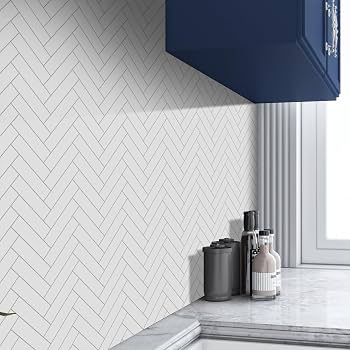 Gemma Ceramic Wall Tile 7.5 x 30 cm White 1.125 - 1st Choice