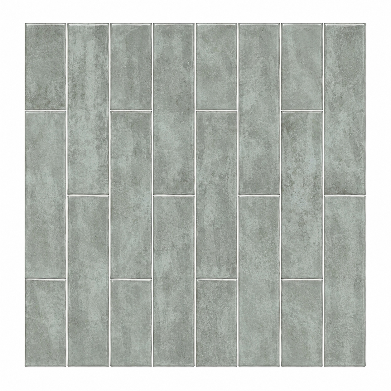 Gemma Ceramic Wall Tile 7.5 x 30 cm Green 1.125 - 1st Choice