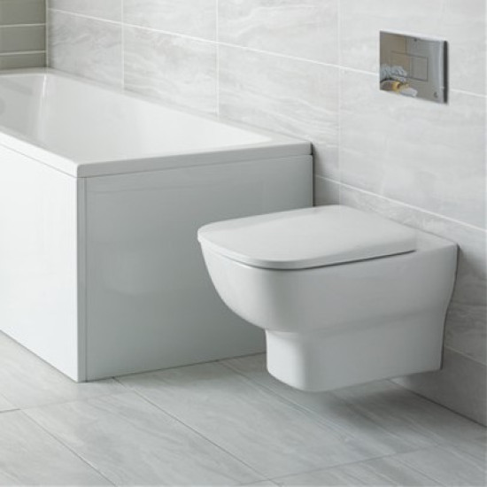 Ideal Standard New Esedra Wall-hanging toilet with douche White G 281801