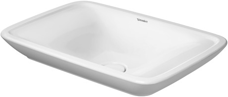Duravit PuraVida Over top basin 45 × 70 cm White, Deep 0369700000