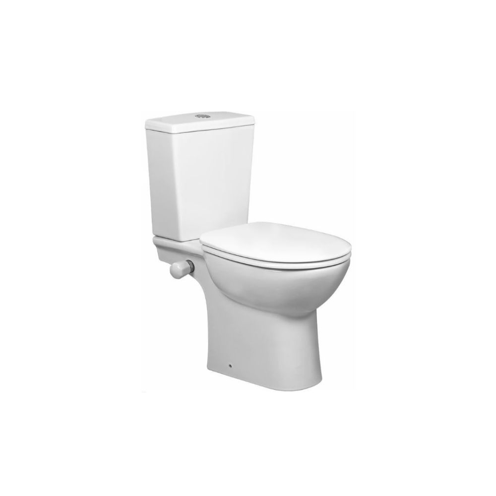 Duravit Emilia Combination Toilet with Seat and Tank White