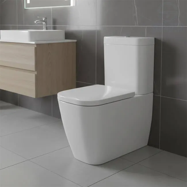 Duravit Happy D.2 Combination Wall-mounted Toilet with Seat & Cover and Cistern White