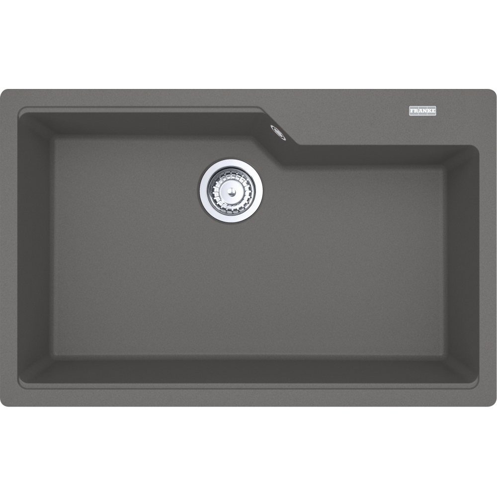 Franke Granite Kitchen Sink 78 x 50 cm UBG with drain Gray 1140686805