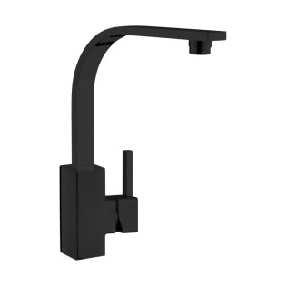 kludi Rak PROFILE single lever sink mixer - Glossy Black